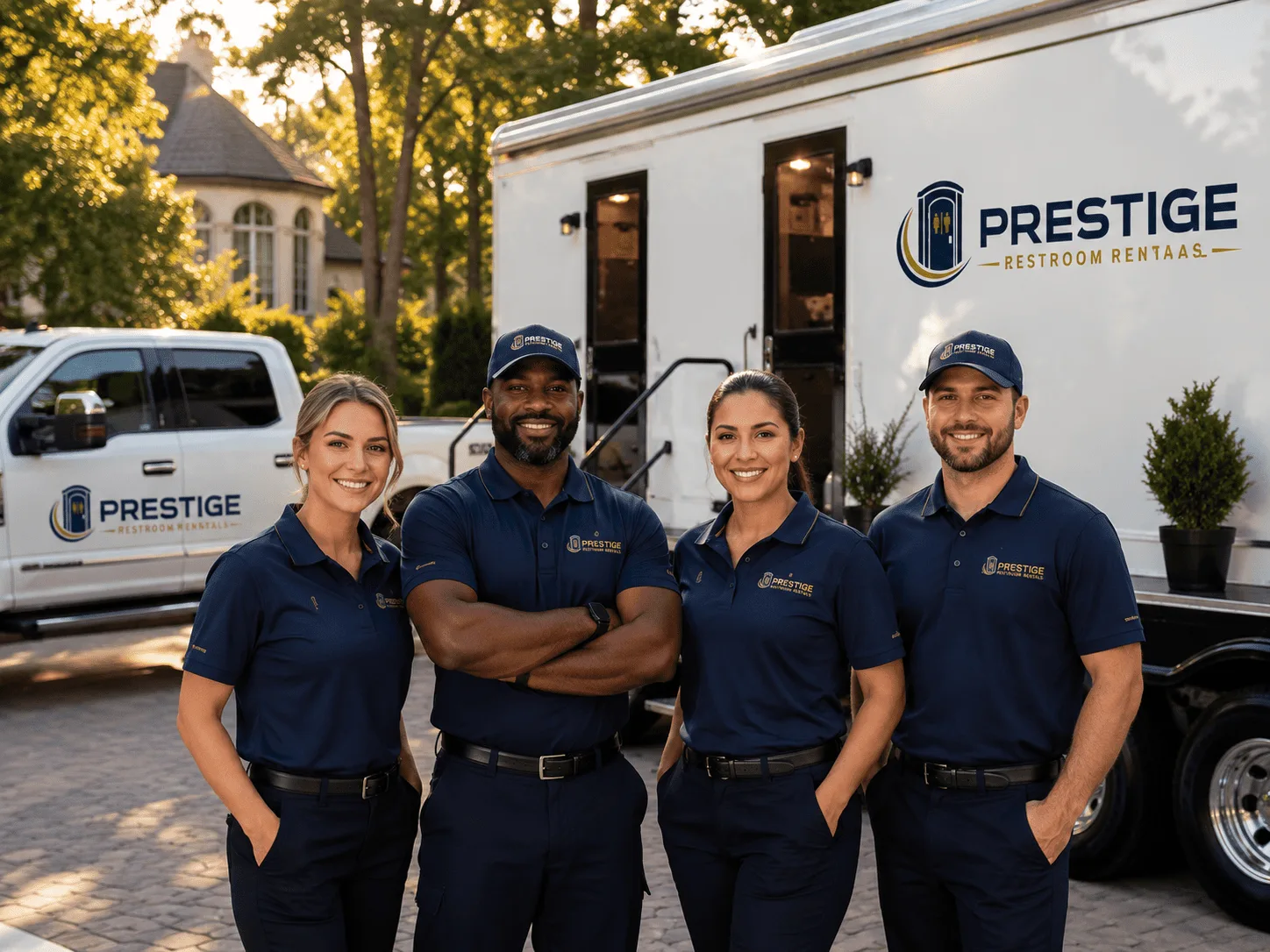 Trusted Luxury Portable Restrooms company in Newark, IL